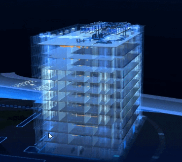 智慧園區BIM可視化場(chǎng)景